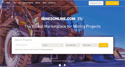 Desktop Screenshot of minesonline.com